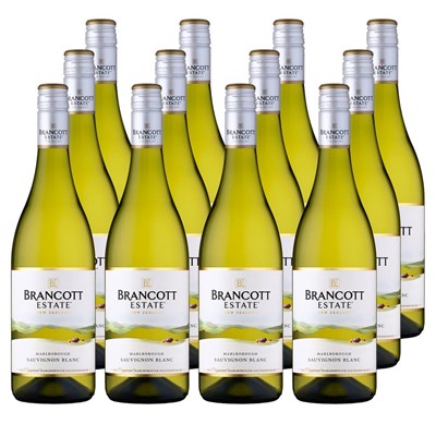 Case of 12 Brancott Estate Sauvignon Blanc 75cl White Wine Wine